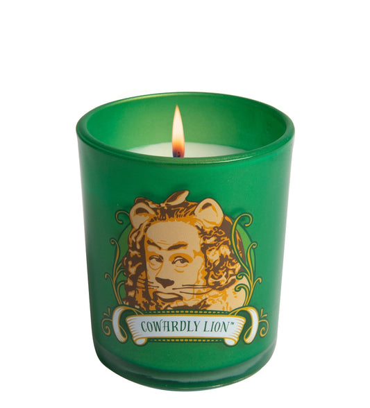 Cowardly Lion Glass Votive Candle