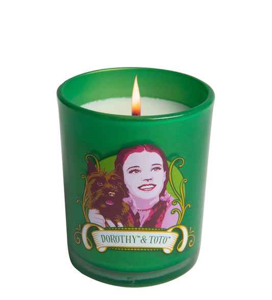 Dorothy and Toto Glass Votive Candle