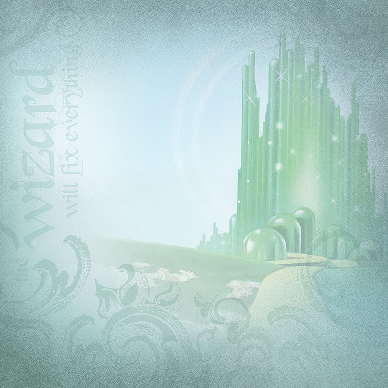 Emerald City 12x12 Double Sided Paper