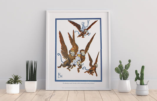 The Wonderful Wizard of Oz Collection- Flying Monkeys Art Print