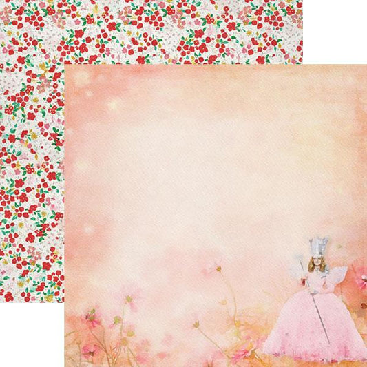 Glinda and Flowers 12x12 Double Sided Paper