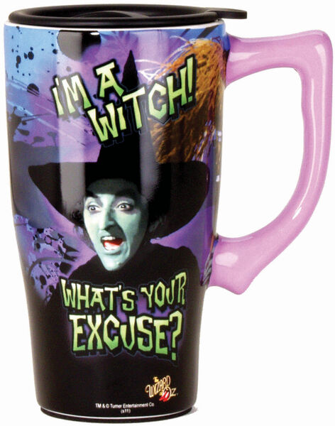 I'm a Witch! What's Your Excuse? Ceramic Travel Mug