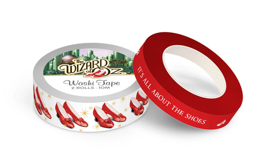 Wizard of Oz Ruby Slippers Washi Tape Set