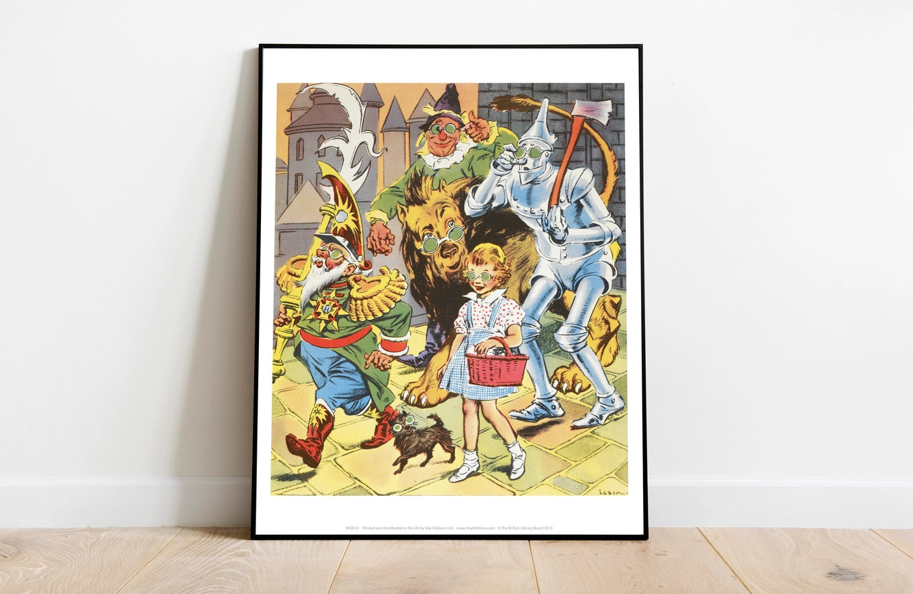 The Wizard of Oz Picture Book Collection- The Guardian of the Gate Art Print