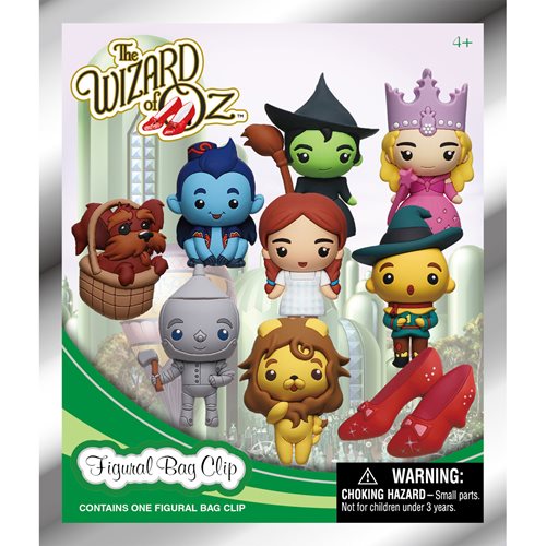 The Wizard of Oz 3D Foam Collectible Bag Clip Blind Bag - Individual