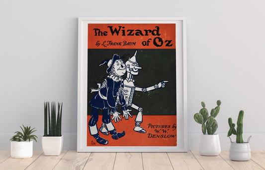 The Wizard of Oz Book Cover Art Print