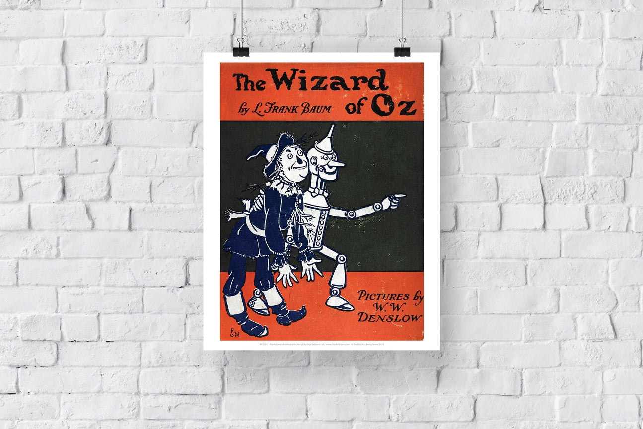 The Wizard of Oz Book Cover Art Print