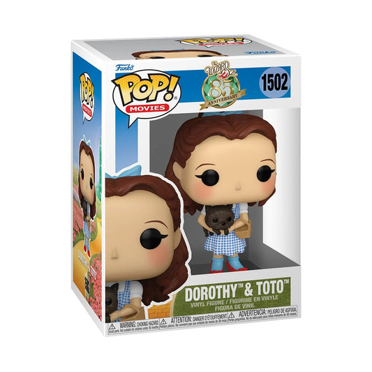 The Wizard of Oz Dorothy and Toto 85th Anniversary Funko Pop! Vinyl Figure #1502
