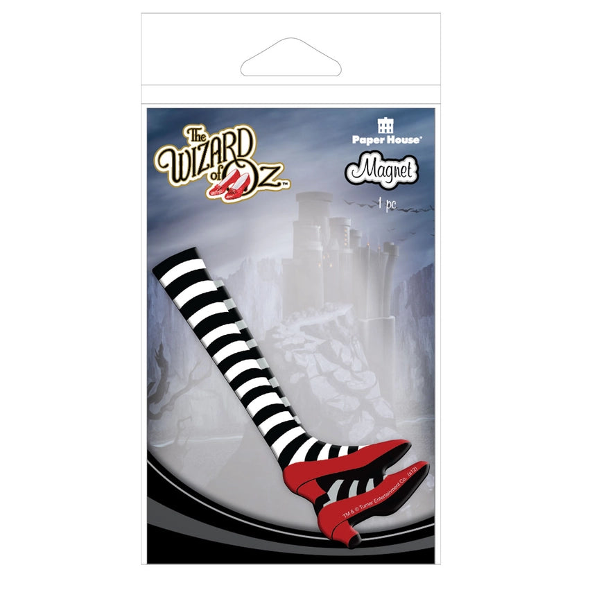 Wicked Witch of the East Legs with Ruby Slippers Diecut Magnet