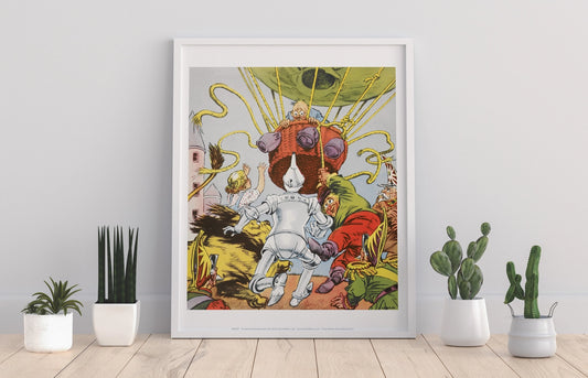 The Wizard of Oz Picture Book Collection- Wizard's Hot Air Balloon Art Print