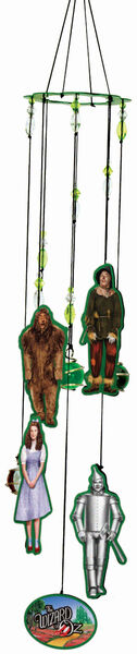 Wizard of Oz Characters Metal Wind Chime