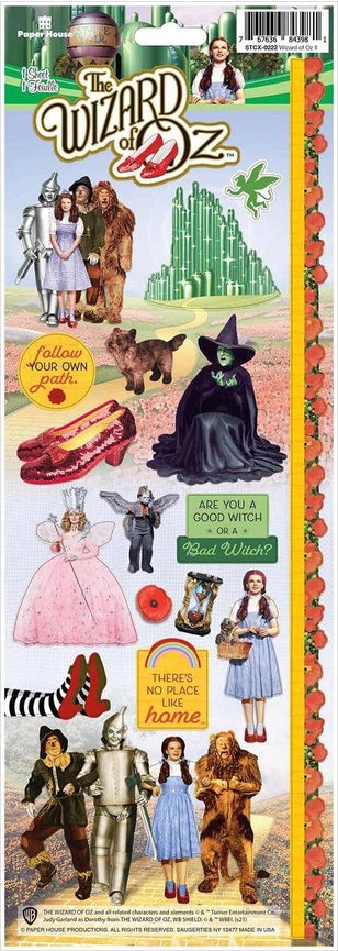 Wizard of Oz Decorative Cardstock Stickers