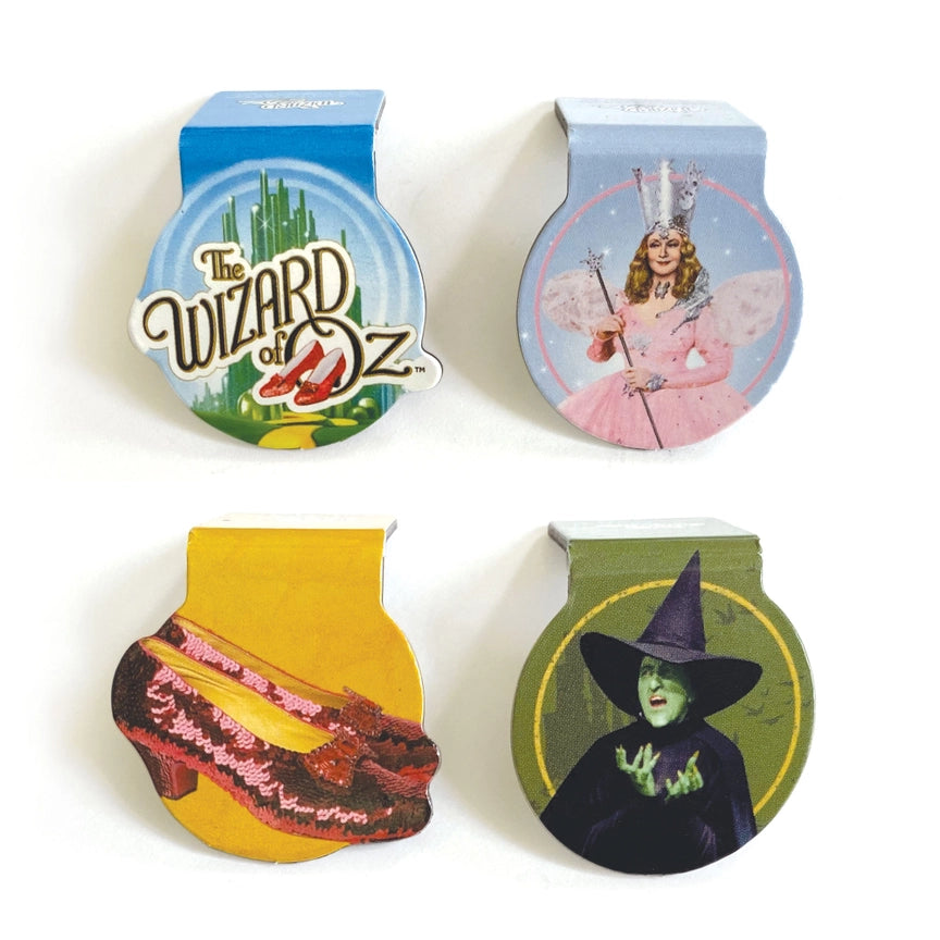 Wizard of Oz set of Magnetic Bookmarks