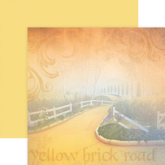 Yellow Brick Road 12x12 Double Sided Paper